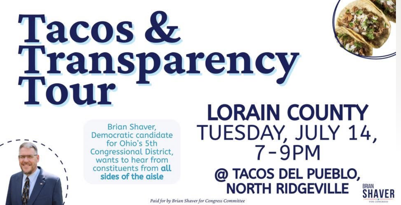 Tacos & Transparency  with Brian Shaver