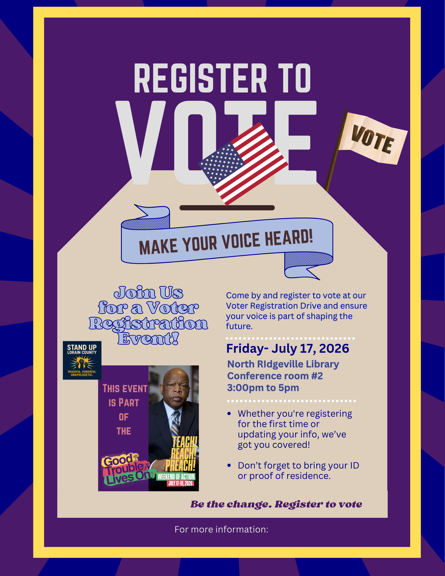 Voter Registration Event