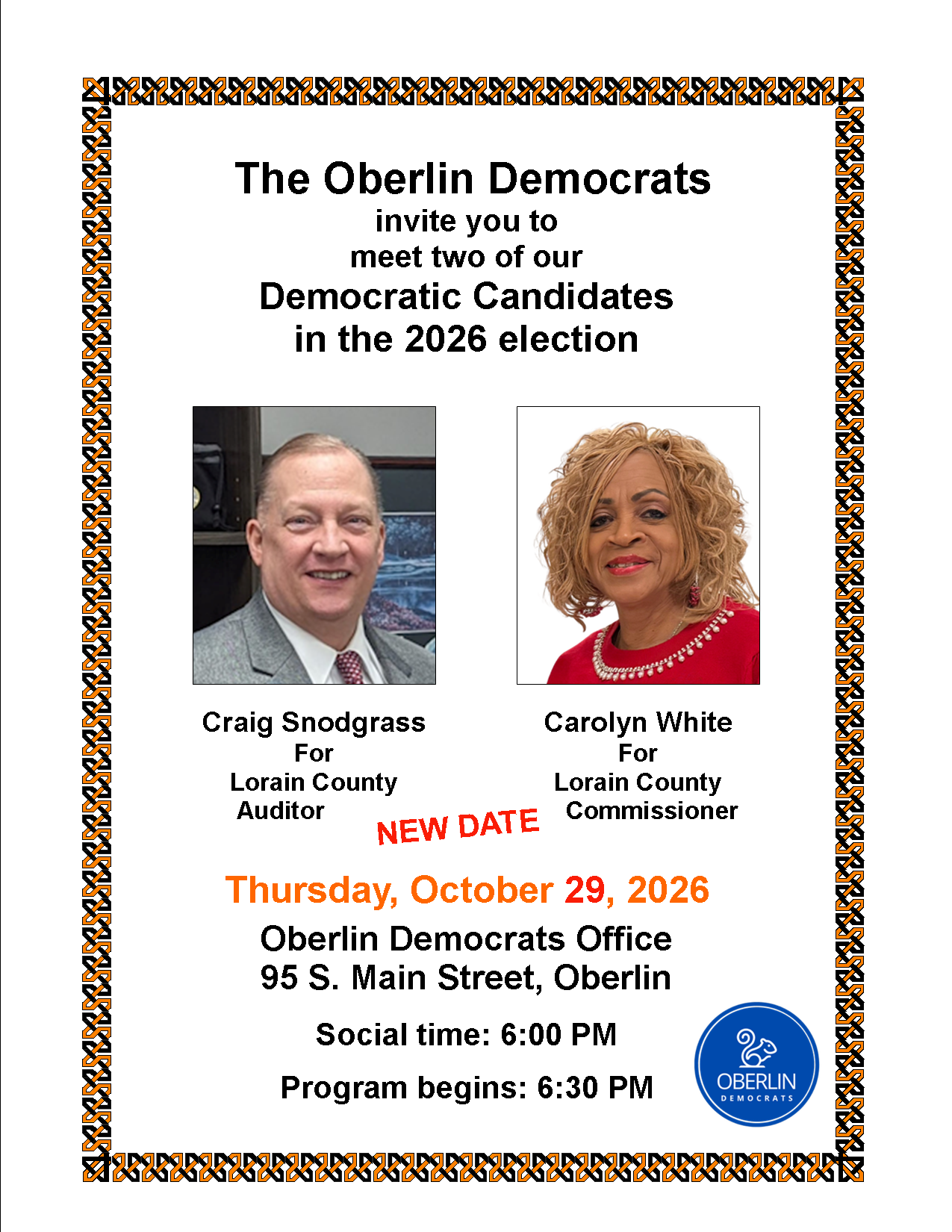 Meet the Candidates - Craig Snodgrass and Carolyn White