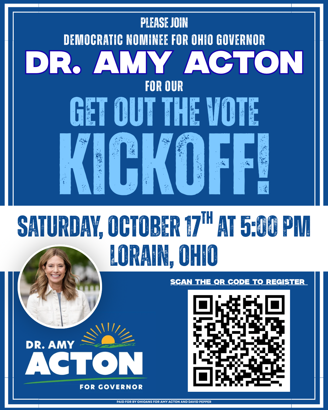 Get Out the Vote with Amy Acton