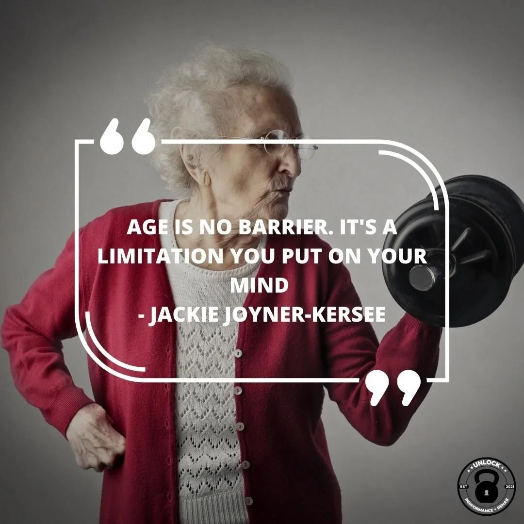 It's never too late to begin training for the game of life. The best day to start was yesterday, the next best is today. 

If you find yourself unsure of where to begin with this process we're here to help! We've worked with people of all age's and b