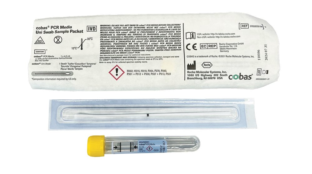 Oral HPV testing kit.