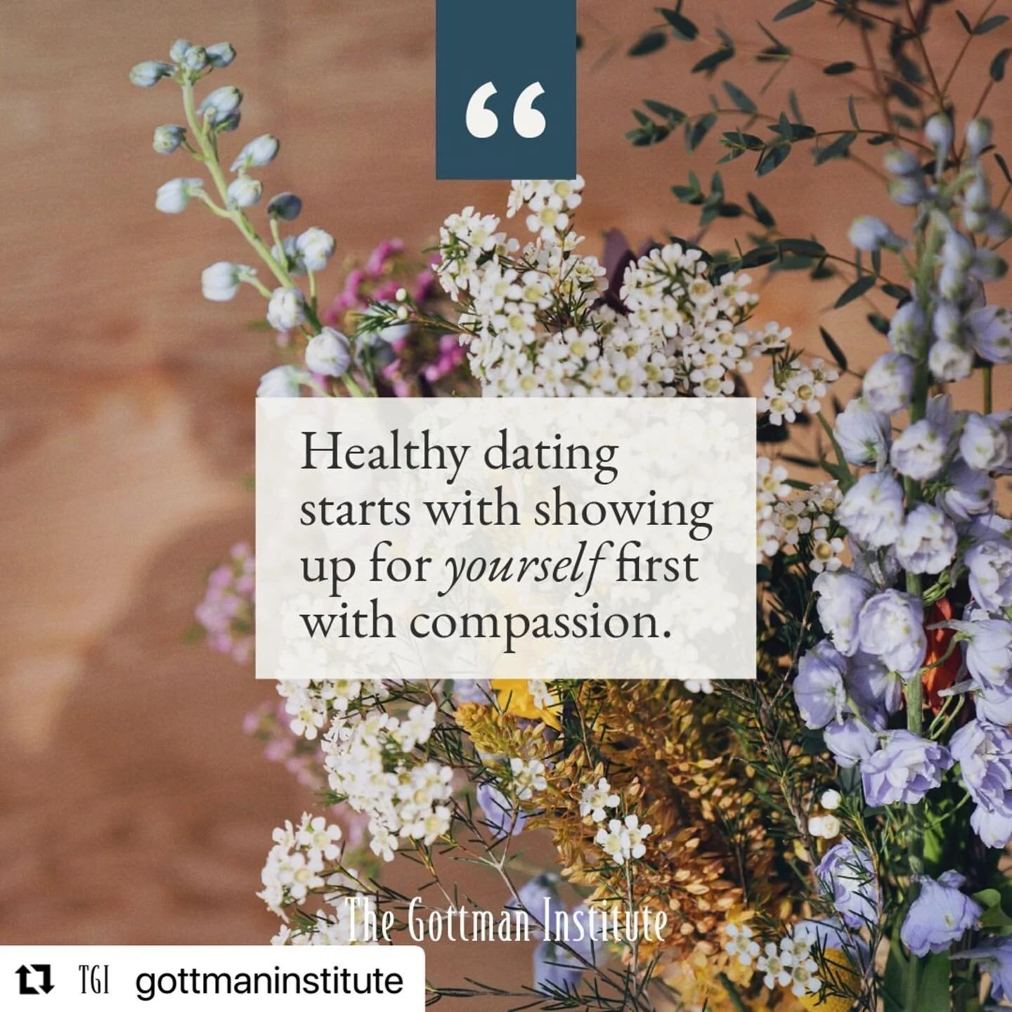 Compassion for self can be so much more difficult than showing up for others. How do you practice self-compassion?

#selfcompassion #selfcompassionquotes #selfcompassionpractice #mentalhealth #mentalhealthawareness #mentalhealthmatters #dating #datin