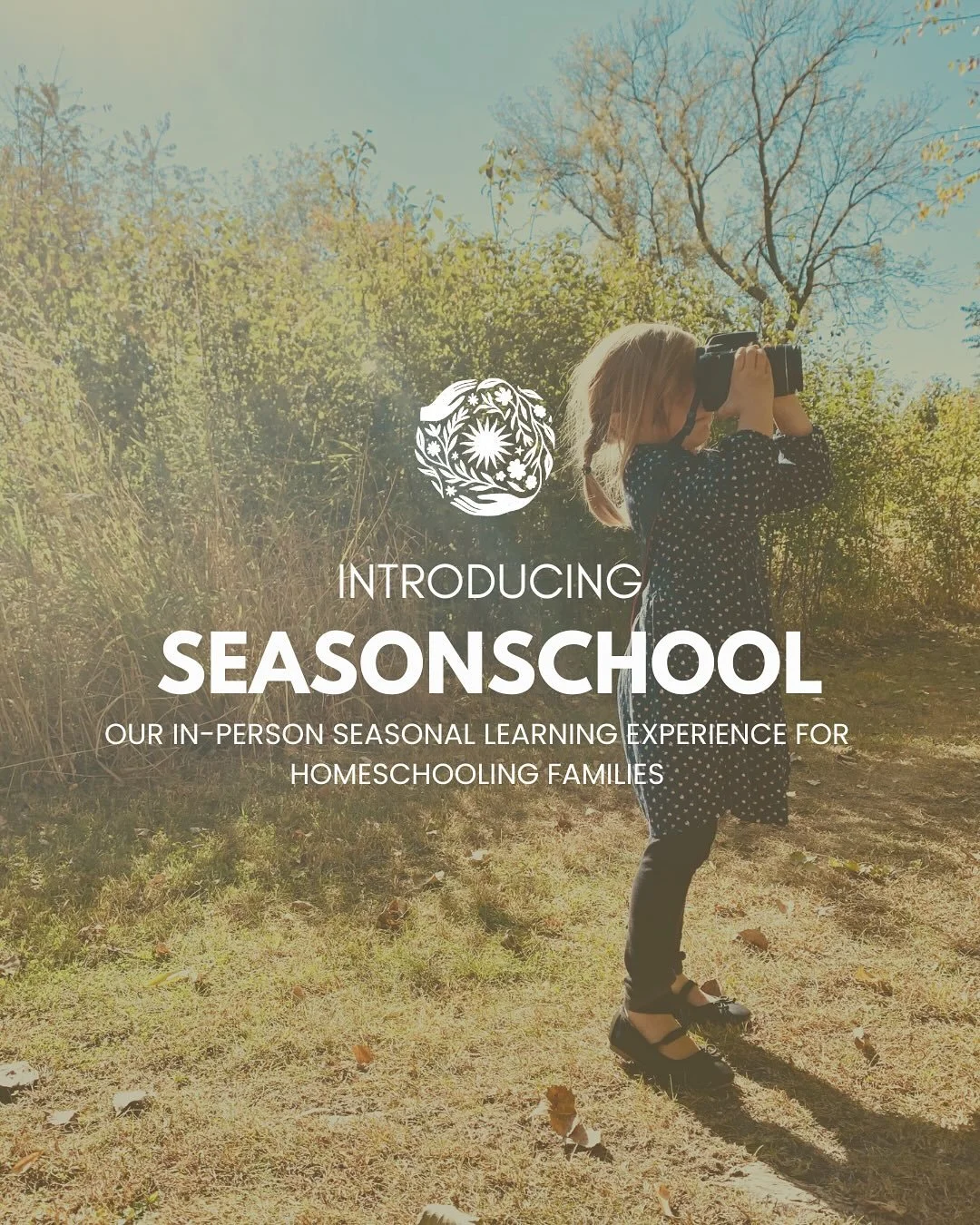 Introducing SeasonSchool, our in-person, nature-rooted class for homeschooling families ready to reconnect with what matters most. Starting September 4th, we&rsquo;ll gather every other Thursday for outdoor lessons inspired by the rhythm of the seaso