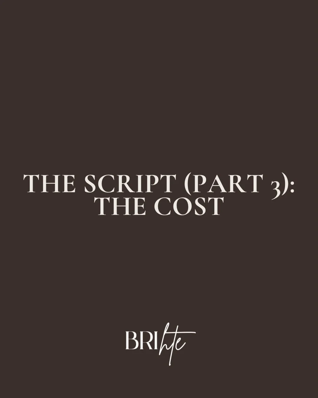 No one talks about the cost of the script. Constant evaluation turns into self-doubt. Productivity becomes your measure of worth. Exhaustion gets mistaken for success, and motherhood becomes something you try to survive instead of embody.

So you rus