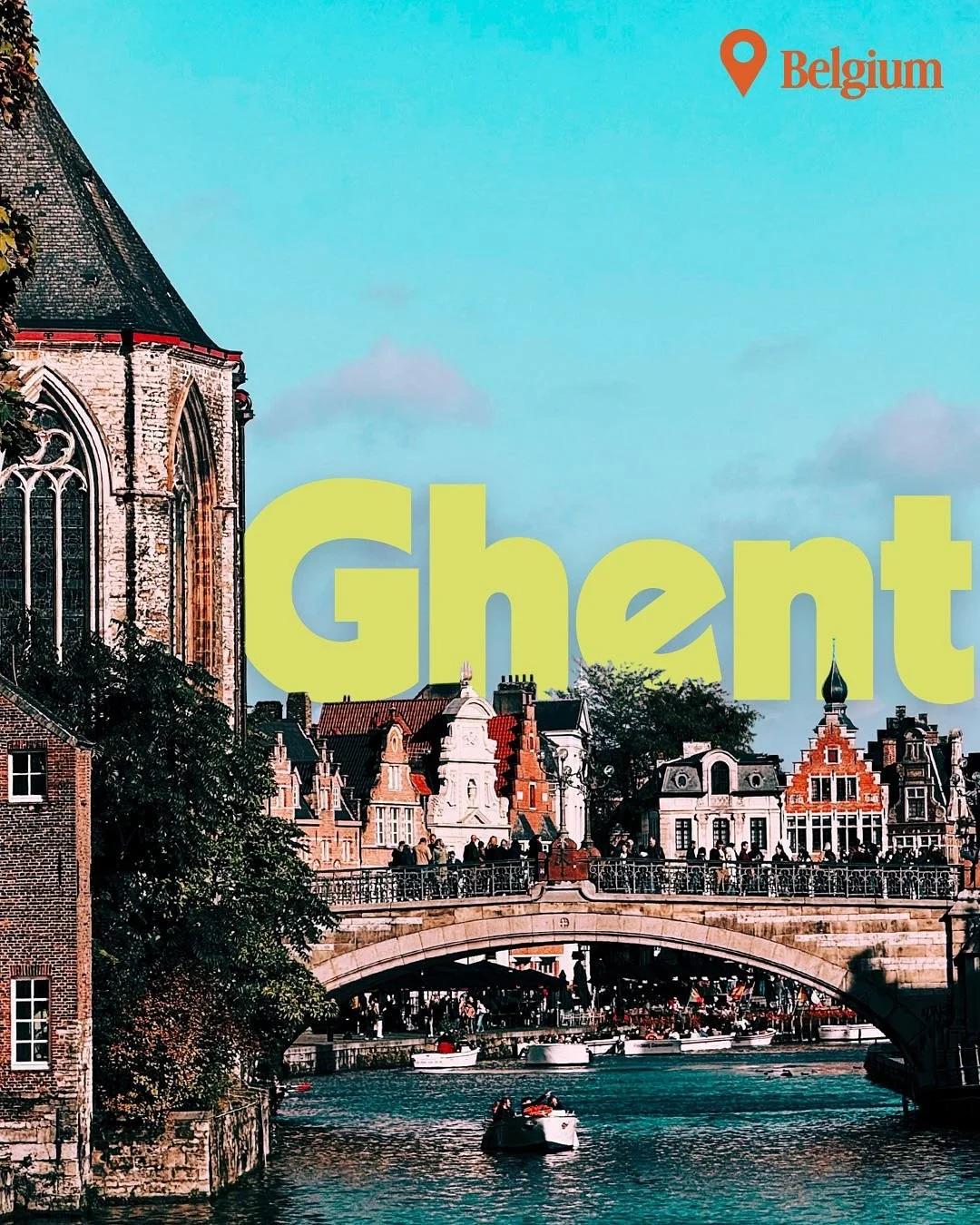 If you handed me a plane ticket and told me I could go anywhere in Belgium for a week, I wouldn&rsquo;t think twice about picking Ghent. Ghent holds a timeless charm that lies in its quiet moments, slower pace and intimate atmosphere. The elegant bri