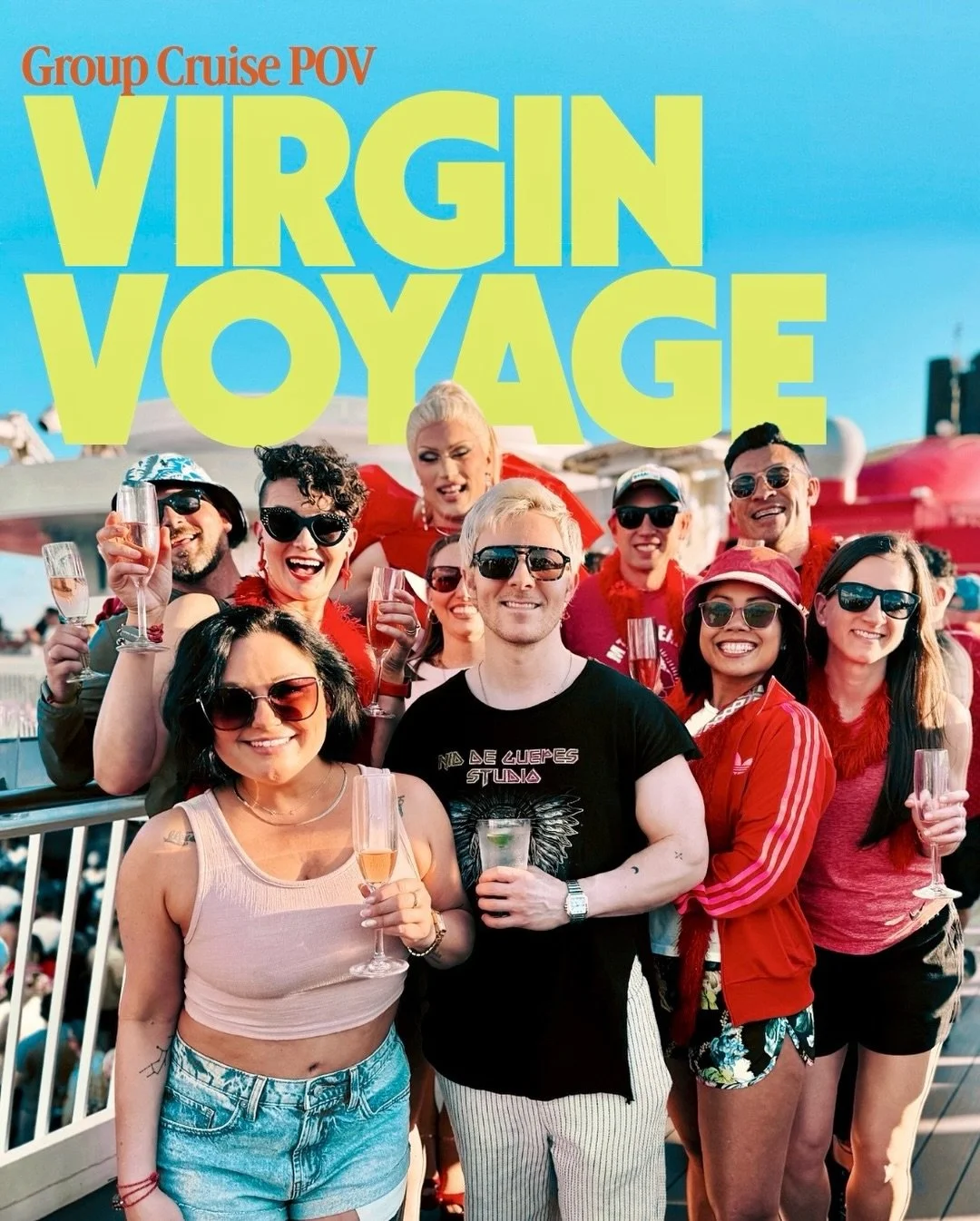 Since my first Virgin Voyages sailing in 2021, it&rsquo;s been my dream to host a group trip with neighbors &amp; friends. Turns out the 11th time&rsquo;s the charm. 🤩 On Valentine&rsquo;s Day, 16 of us set sail on a memory-making adventure and some