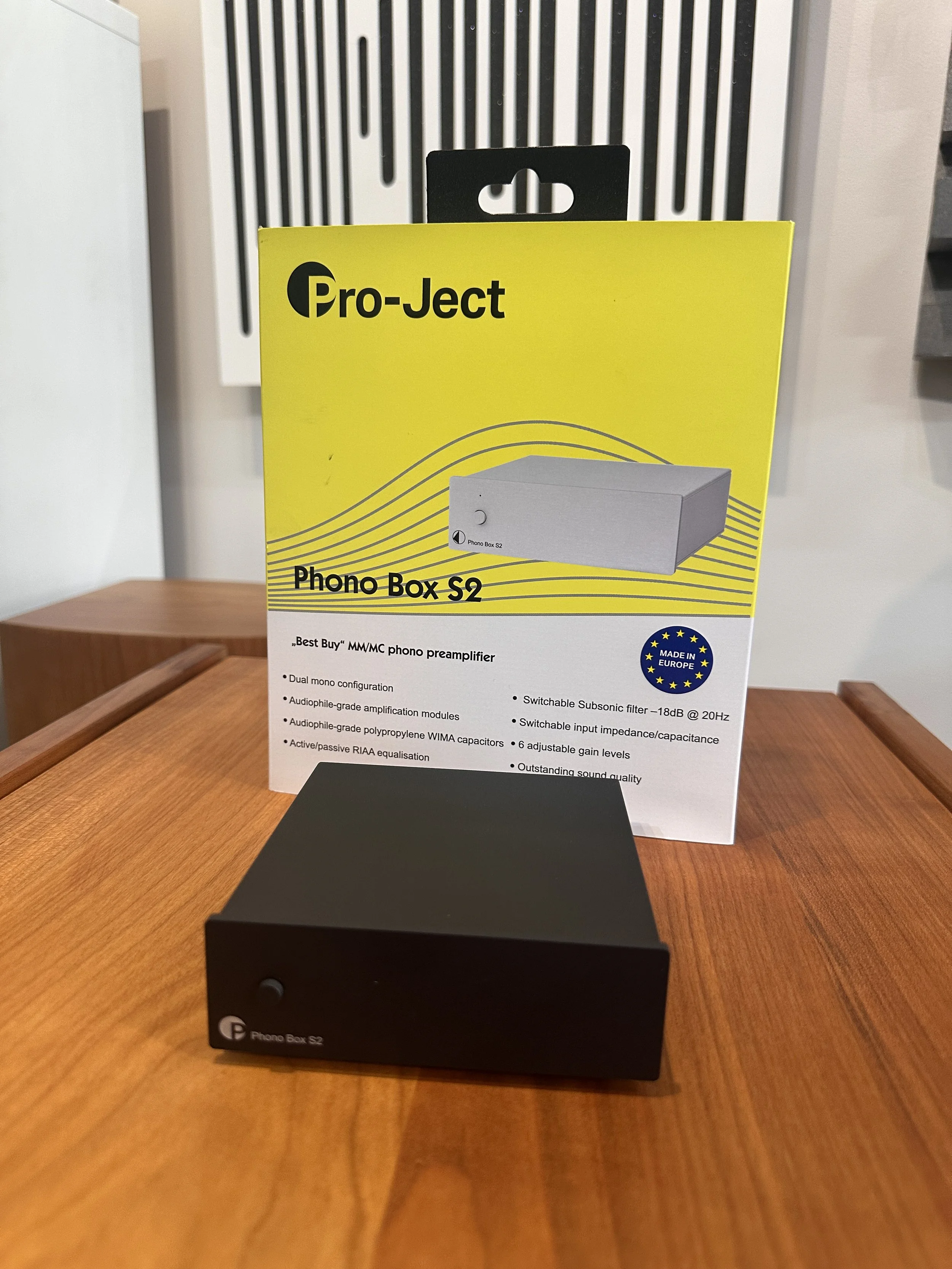 Project Phonobox S2. Great entry level phono stage. $200