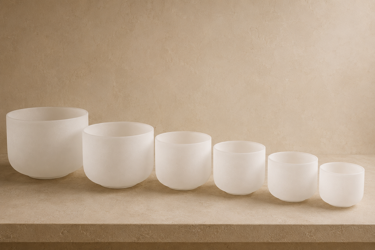 Shamballa Crystal Singing Bowls – 7 Bowl Set 432Hz Chakra & Balance