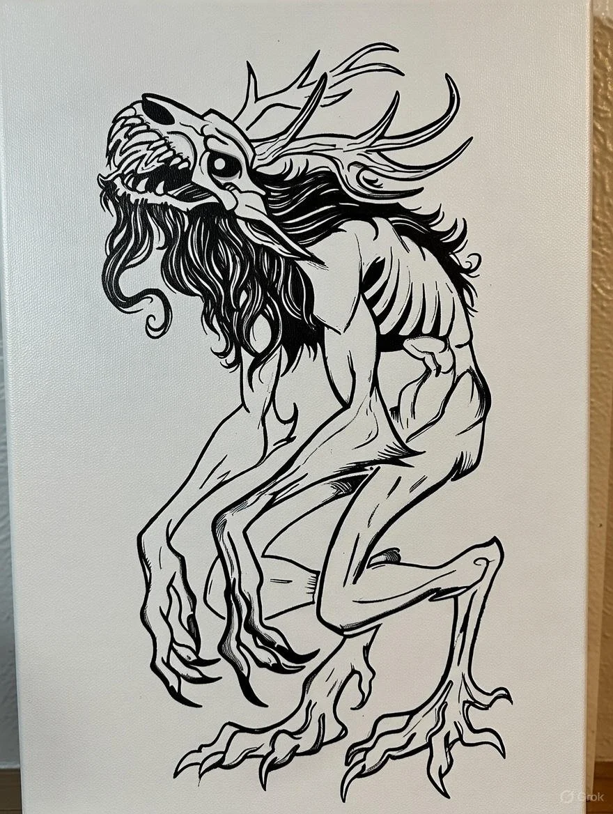 wendigo sketch