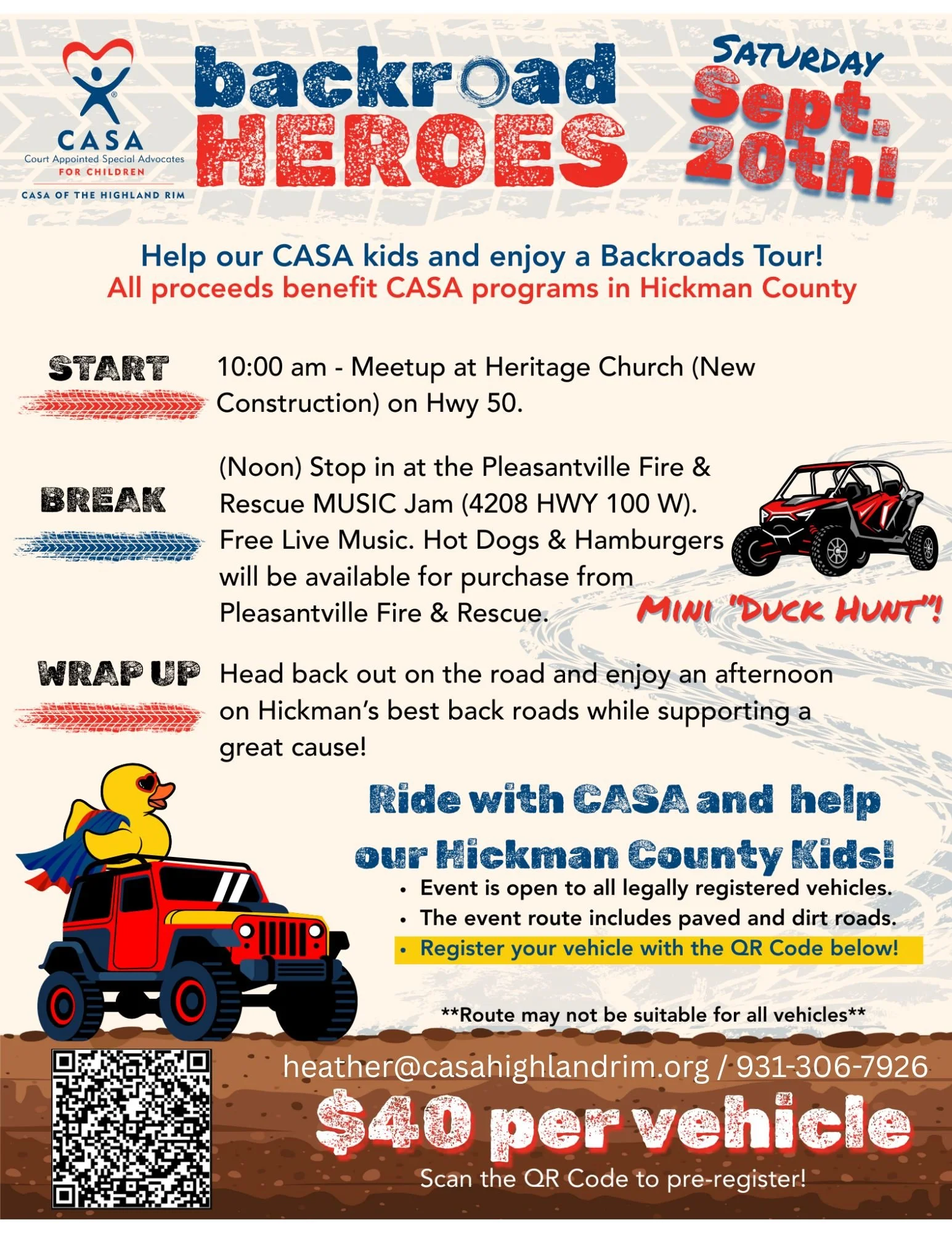 CASA Backroad Heroes