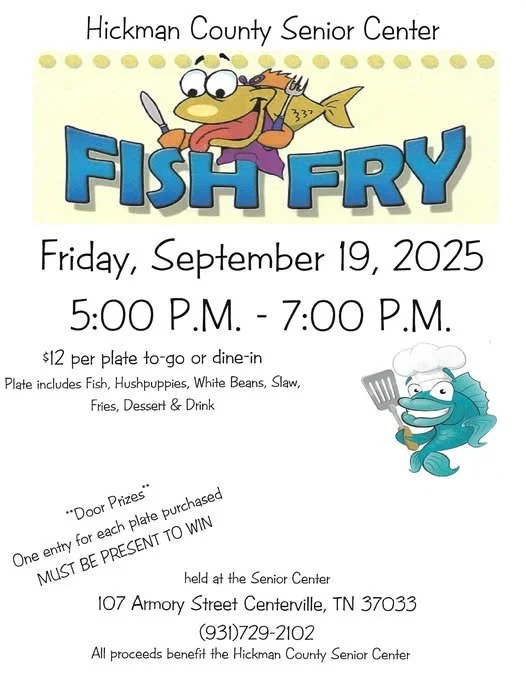 Hickman County Senior Center Fish Fry