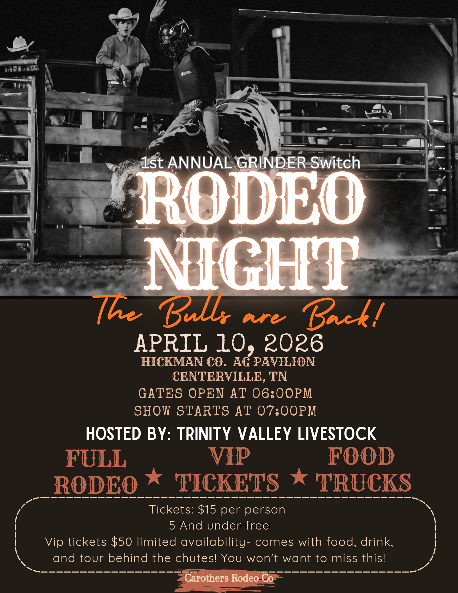 1st Annual Grinder Switch Rodeo Night!