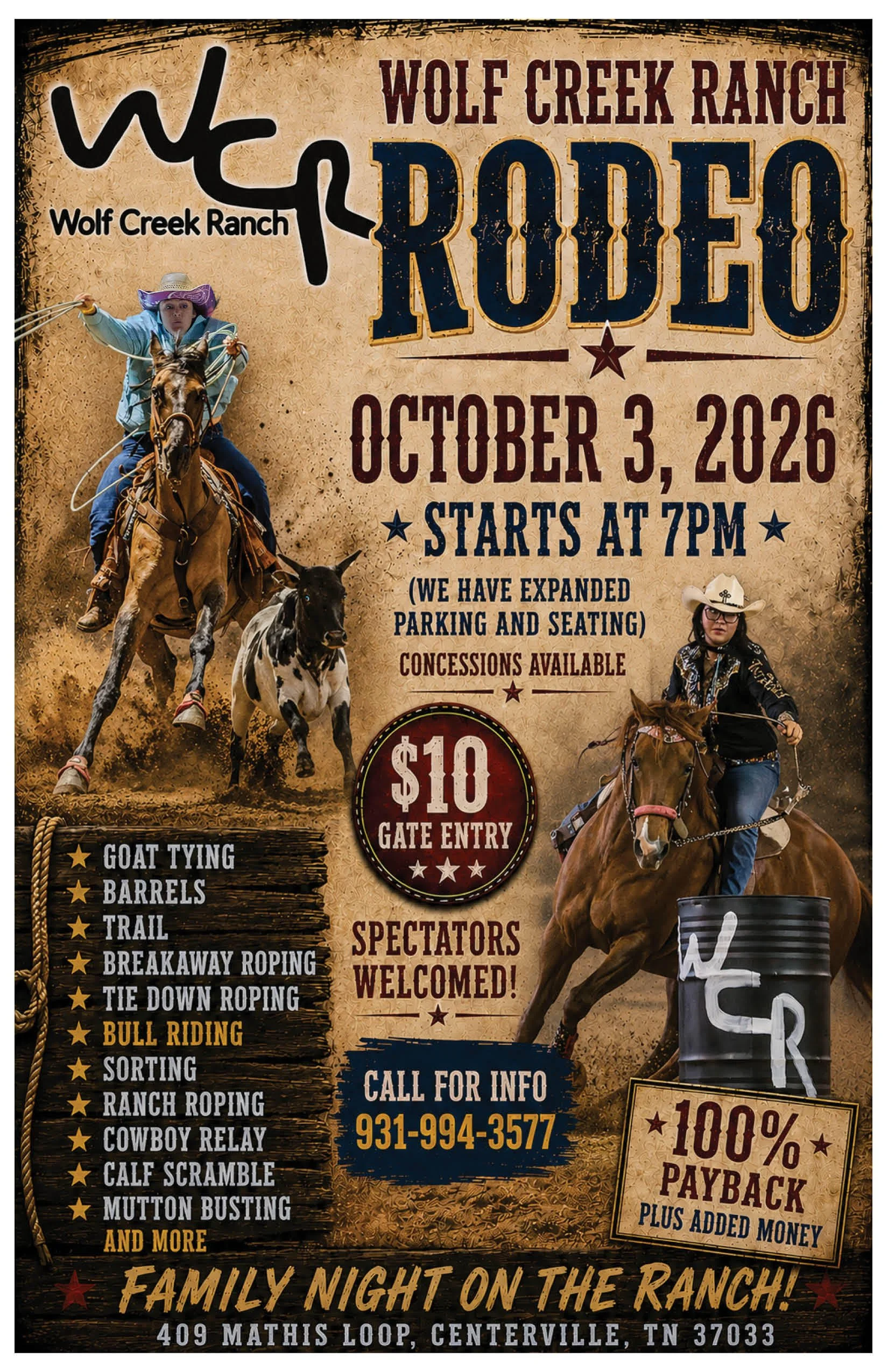 Wolf Creek Ranch Rodeo