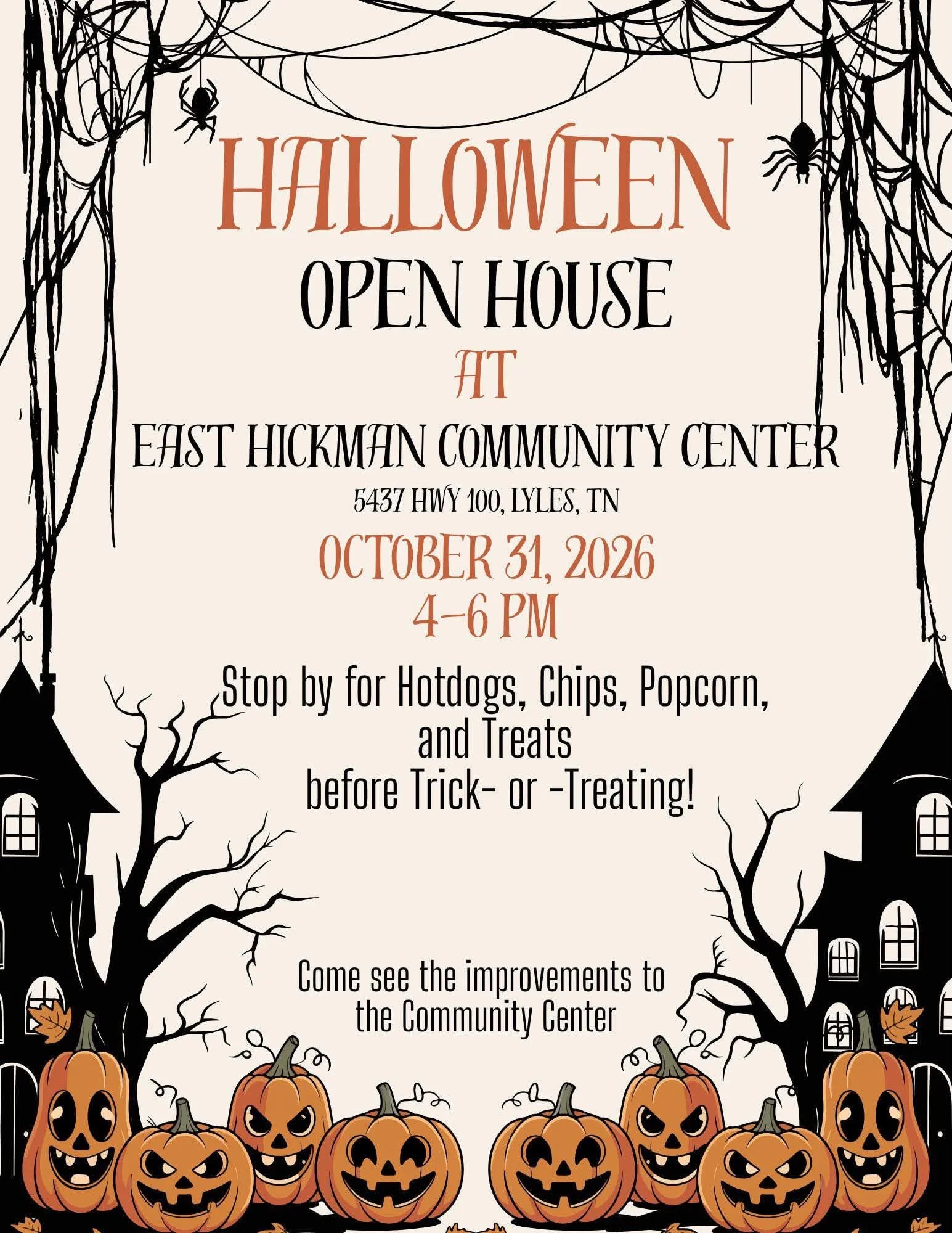 Halloween Open House