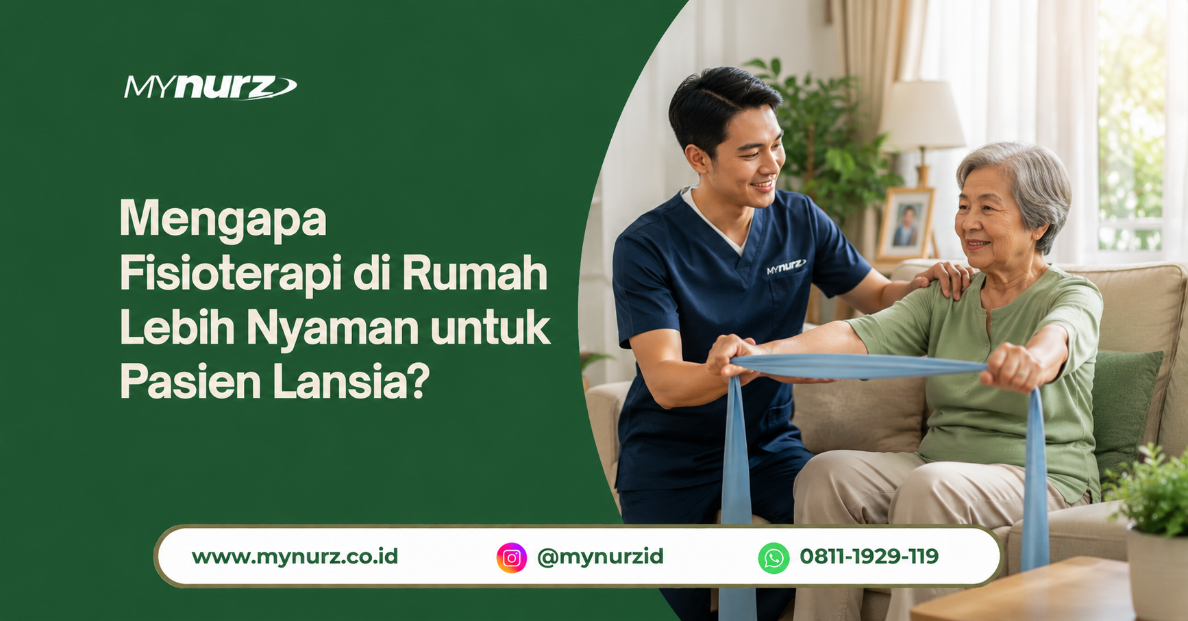 Mengapa Fisioterapi di Rumah Lebih Nyaman untuk Pasien Lansia?