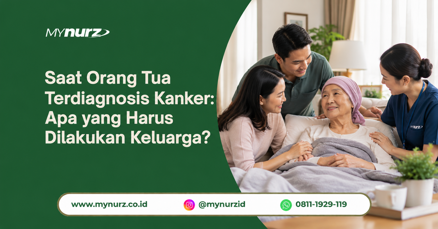 Saat Orang Tua Terdiagnosis Kanker: Apa yang Harus Dilakukan Keluarga?