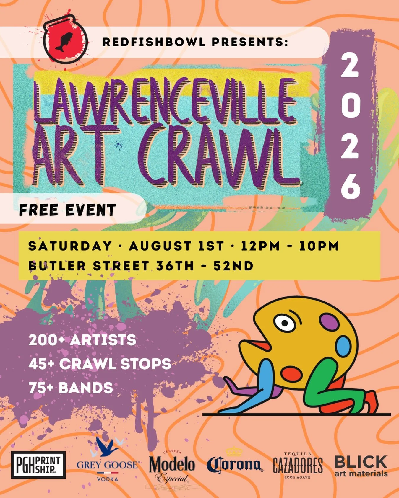 so excited to let you all know that i&rsquo;ll be at the lawrenceville art crawl again this year!!! 💗 save the date - this saturday, august 1 at 12 pm!!! i&rsquo;ve been working hard on lots of beaded necklaces and earrings for you <3 come say hi