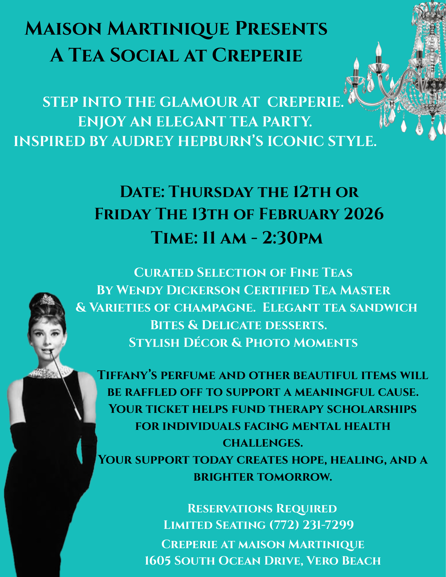 Tea Social at Creperie