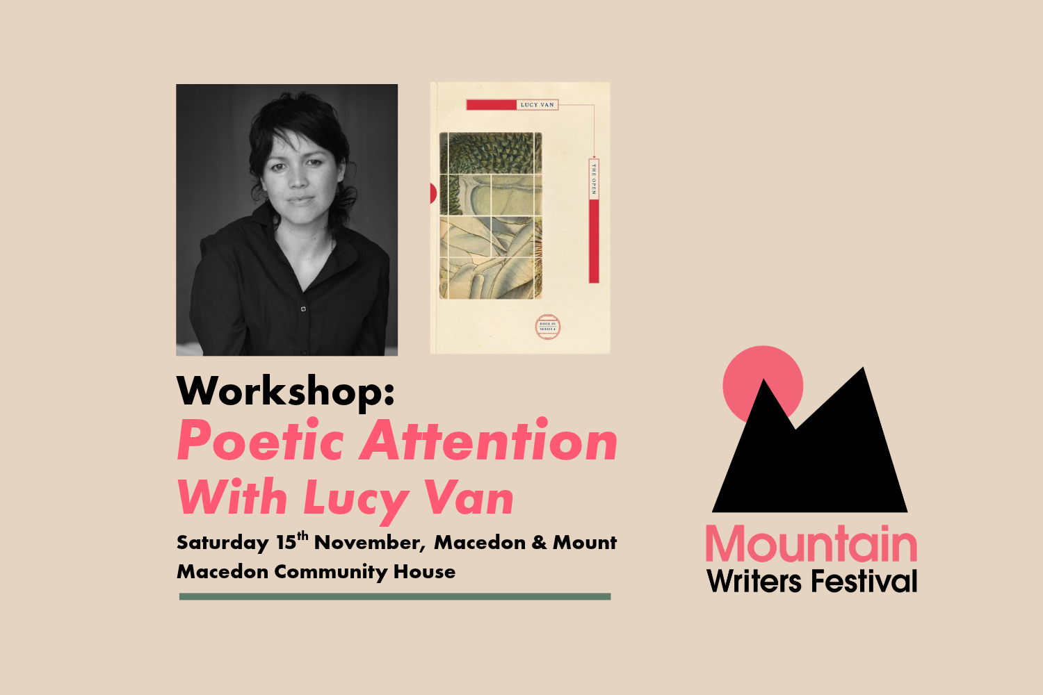 Workshop: Poetic Attention with Lucy Van