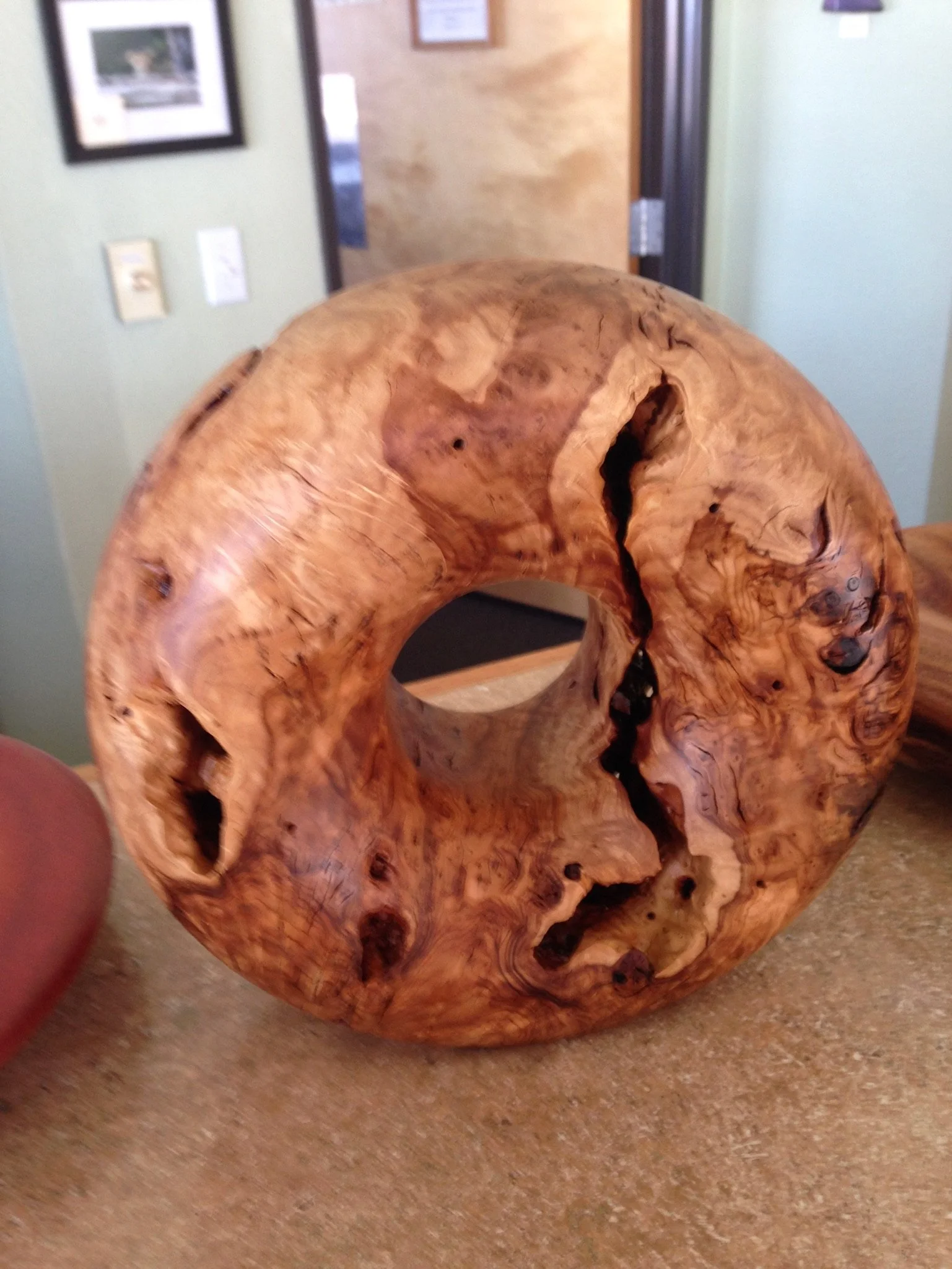 Affectionately called "The Bagel"