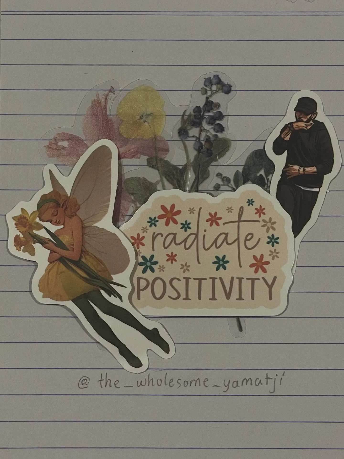 Got a whole bunch of stickers from the holy Temu isles and accidentally mixed them all up.

I call this Wholesome Gangstas (working title): an exploration into the soul and beyond through wholesome reinforcement. Enjoy!

🥂🧚🏼&zwj;♂️🎩👑🌸🌍🔥💯 

#