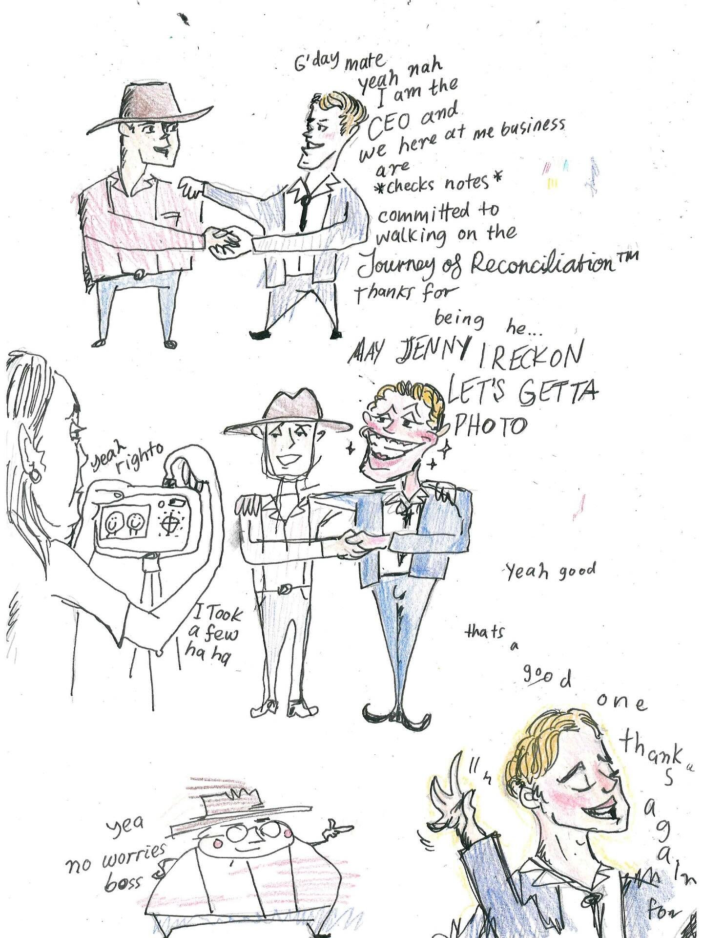 Working on a newsletter I think you&rsquo;ll enjoy. I&rsquo;m writing and drawing, but this time by hand.  It&rsquo;s a passion project and something I&rsquo;m finding a lot of peace in creating. If you&rsquo;d like to support my work head to my webs