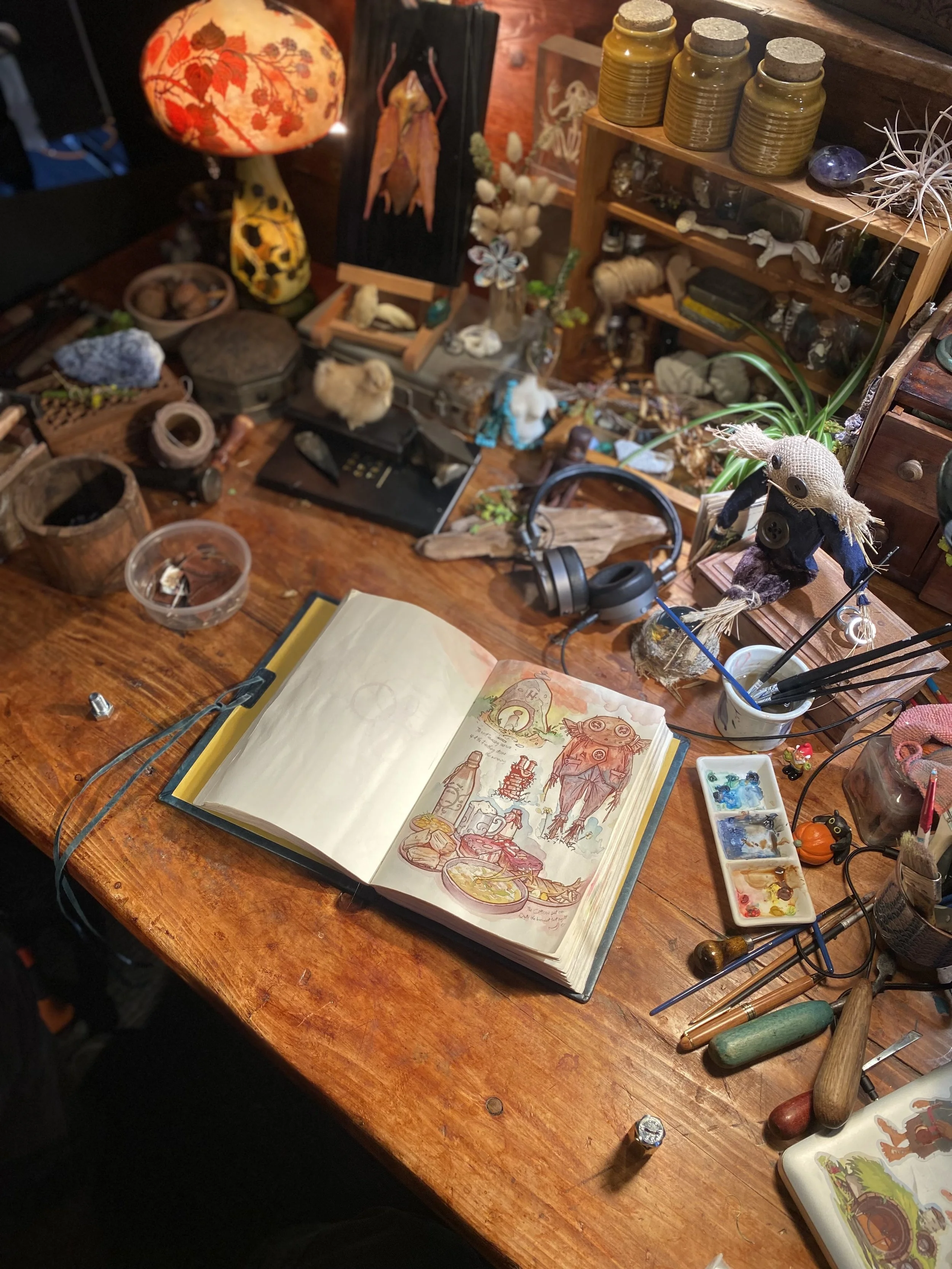 Tales of the Shire production design and set dressing art directed by Sonia Bass for Wētā Workshop.