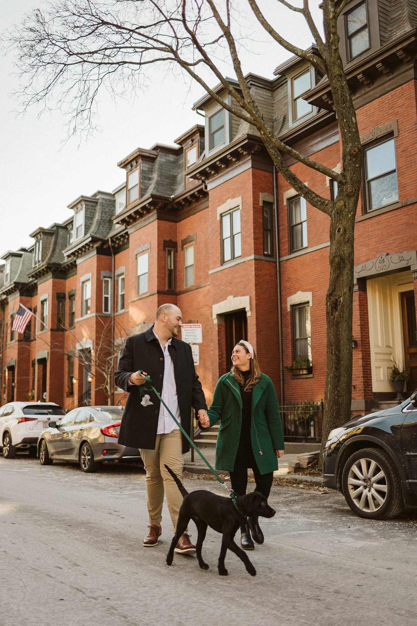 couple-walking-down-boston-street-with-black-dog-couples-photographer-pheonix-boston.jpg