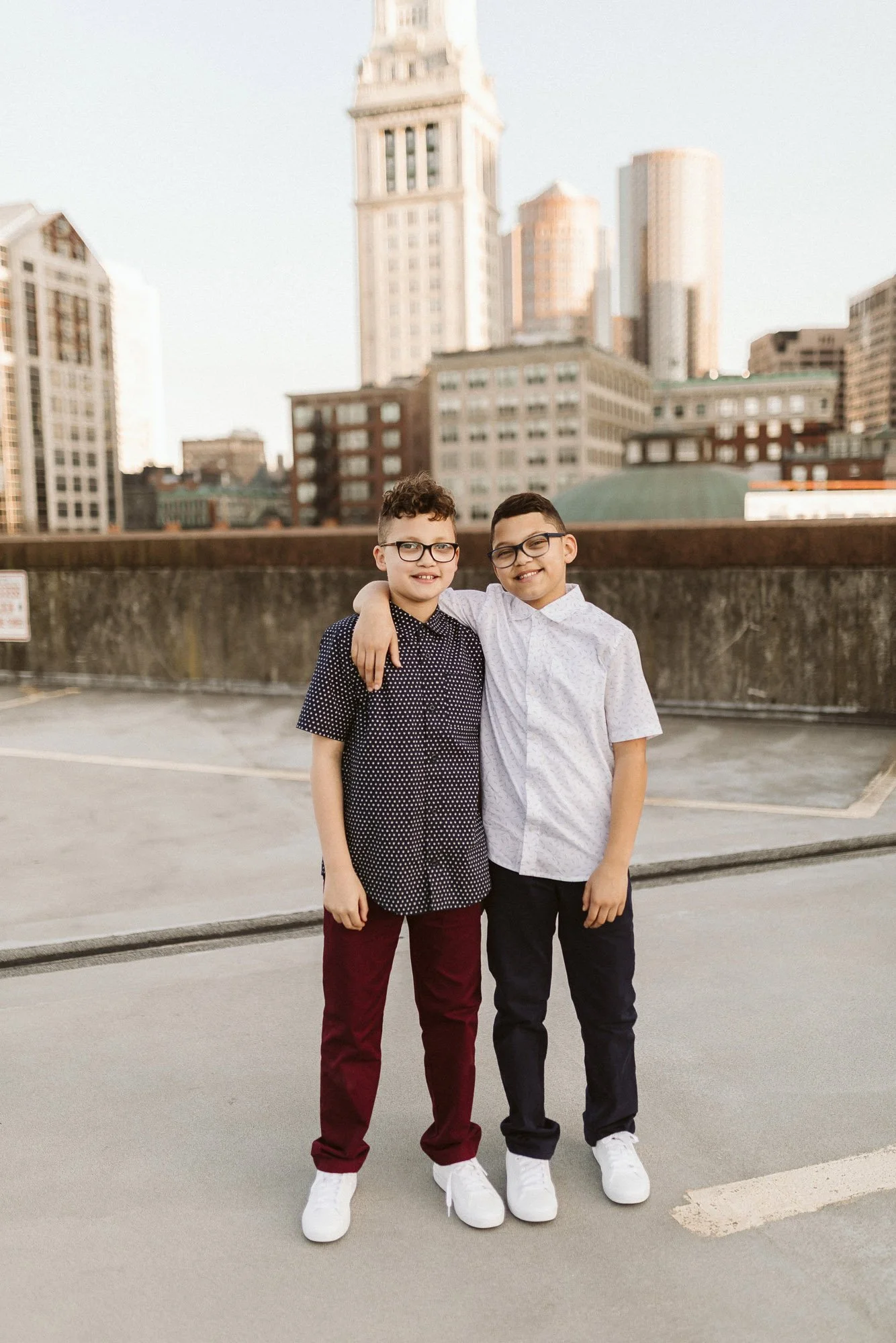 brothers-arms-around-each-other-carpark-family-photographer-autumn-skye-phoenix-boston.jpg