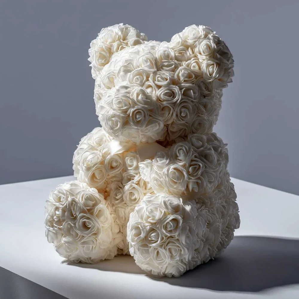 White Rose Bear — lovetoyourstep