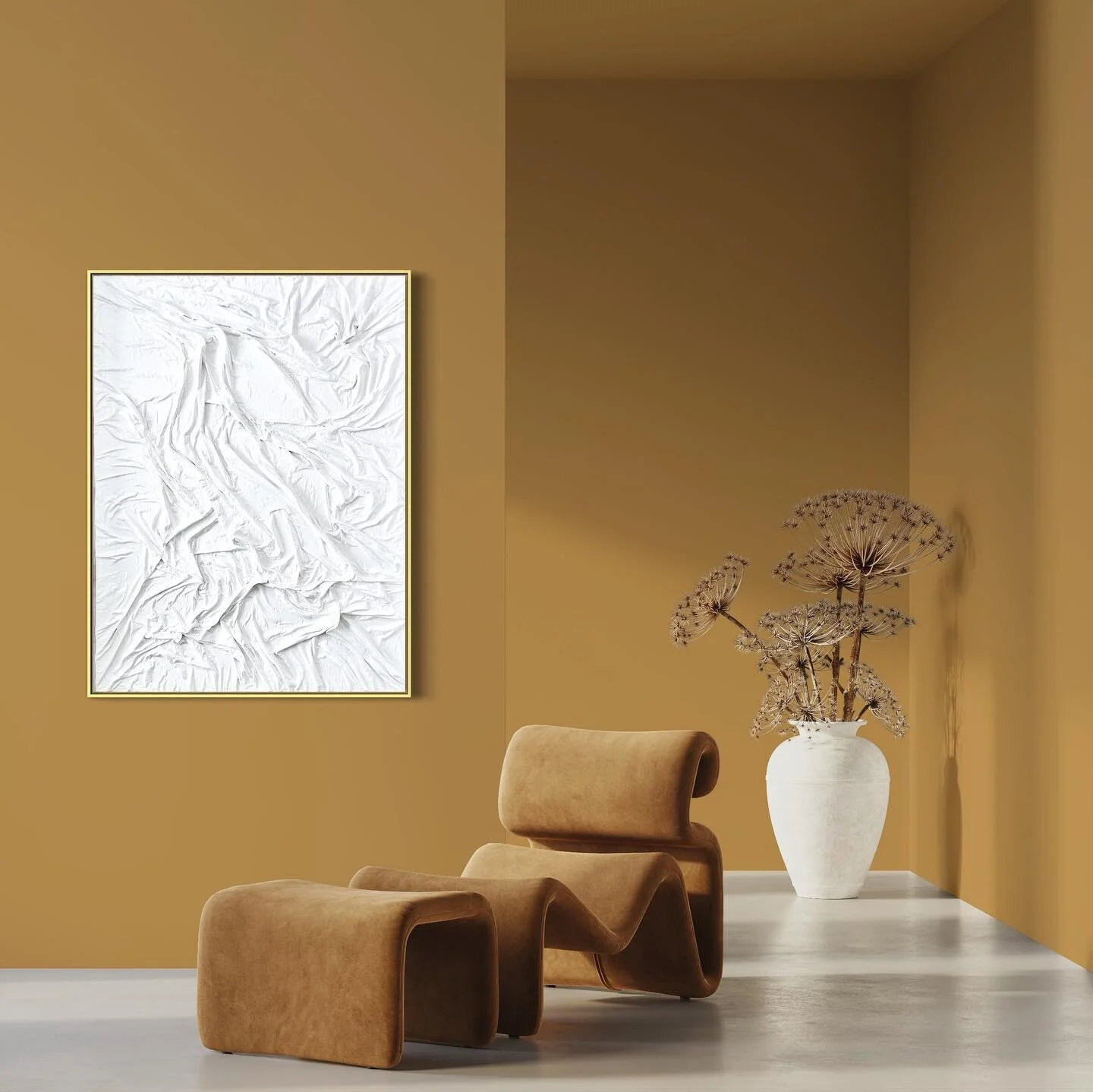 We curate art and other decor items for our clients. .
.
.
.
.
.
#art #artstudio #artforyourhome #whiteliving #whiteart #whiteinterior #inspohome #contemporaryart #textureartist #contemporarypainting #abstractart #artcollector #interiordesign
