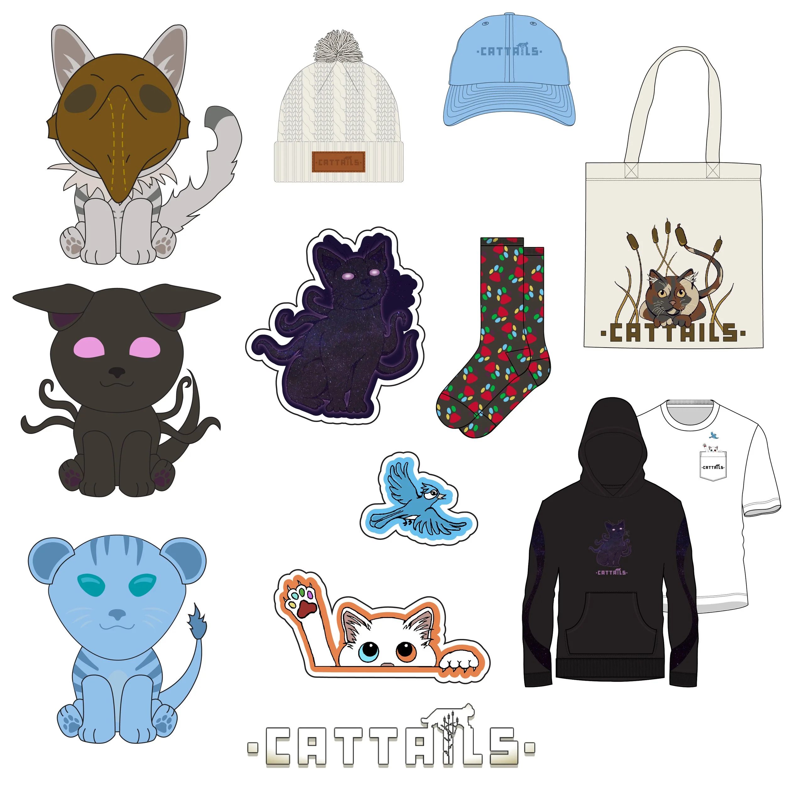 Cattails Merch
