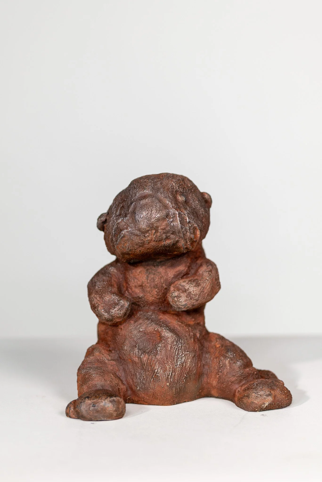 cast iron otter plush