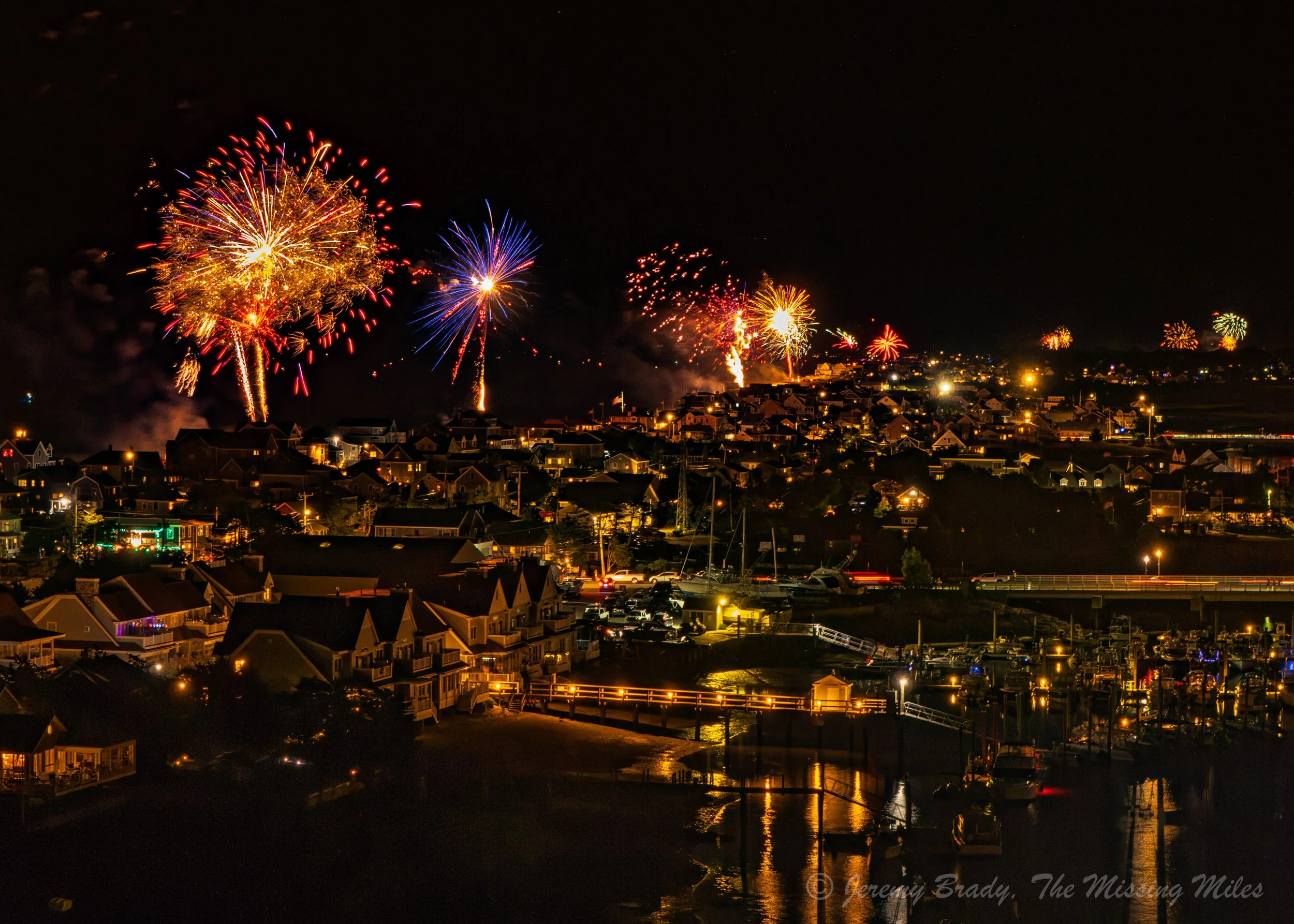 Humarock beach 4th of July Fireworks