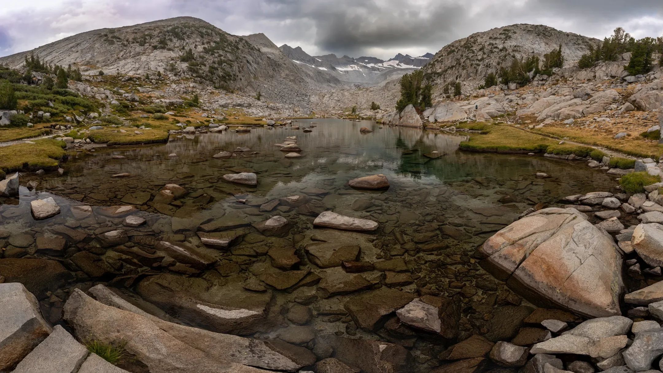 Upper Lyell Lake, Donahue Pass, JMT, California