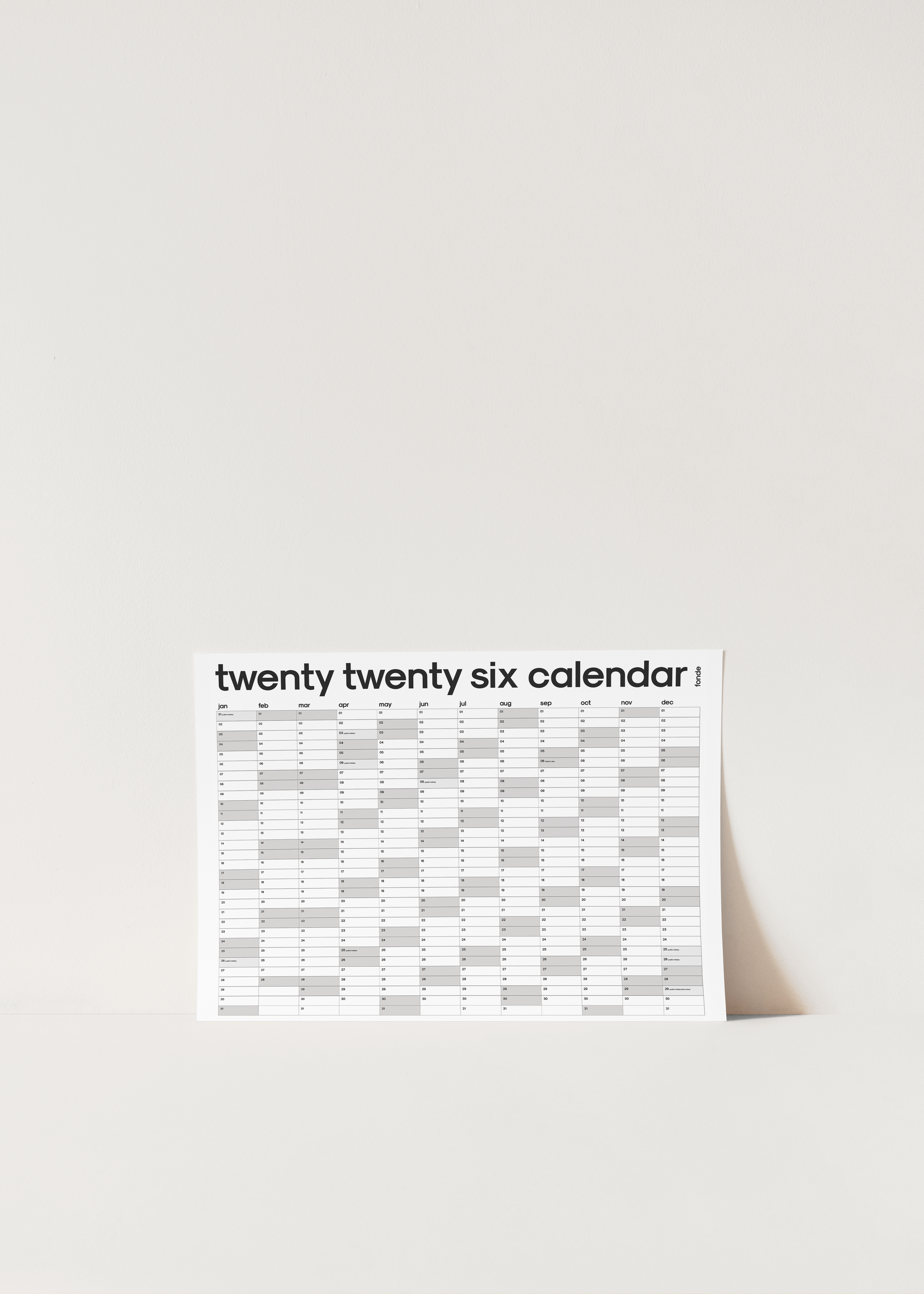 fonde yearly calendar 2026 mockup.png