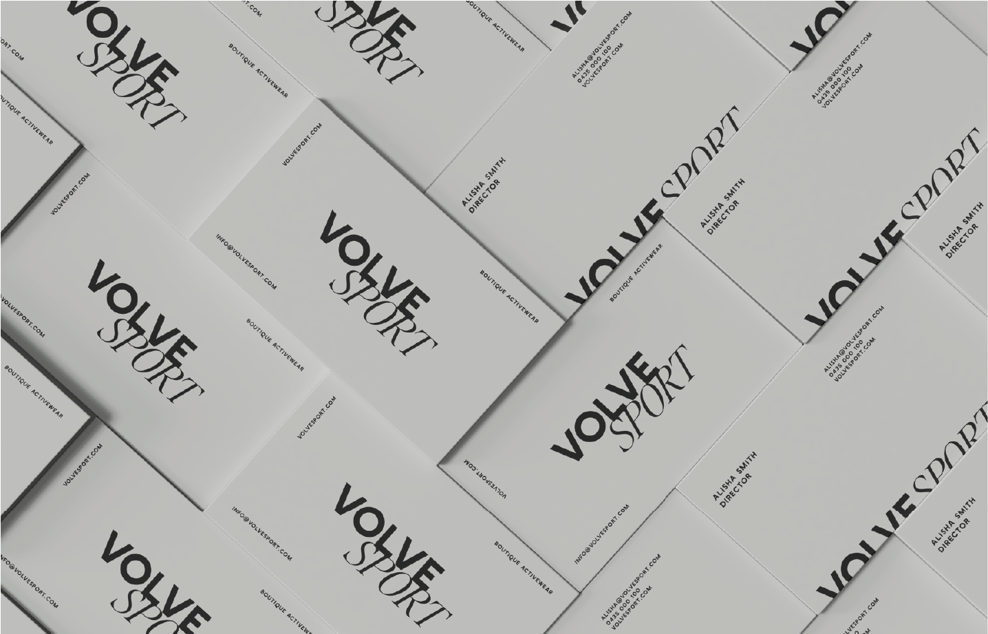 Health and Fitness Business Card Design in Brisbane studio