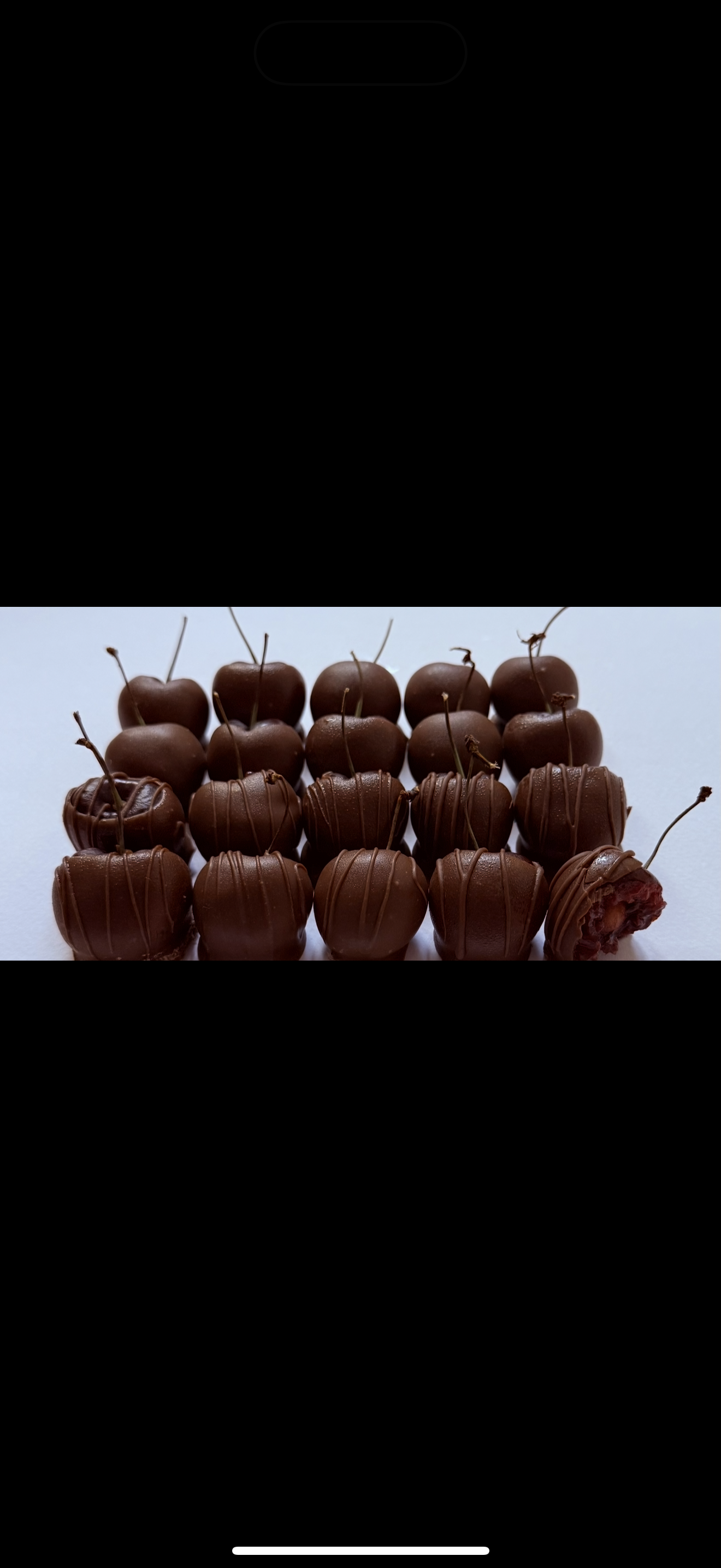 Fresh Chocolate Covered Cherries