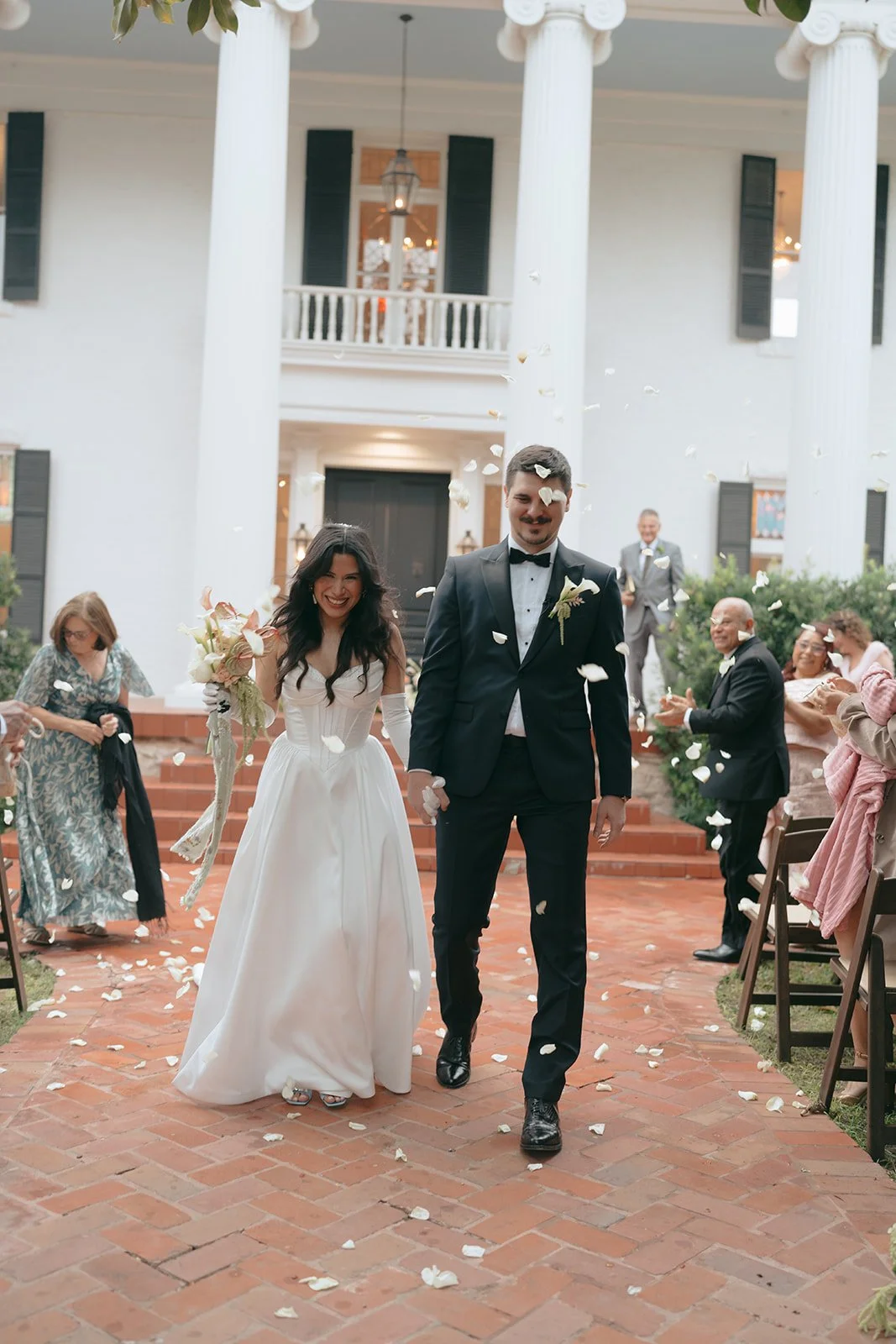Romantic Rainy Day at Woodbine Mansion | Austin Wedding Photographer