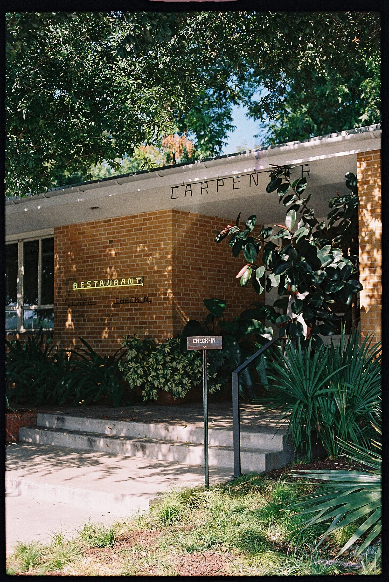 carpenter hotel on a sunny day for a quintessential Austin elopement 