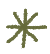 Green asterisk