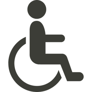 Accessible seating icon