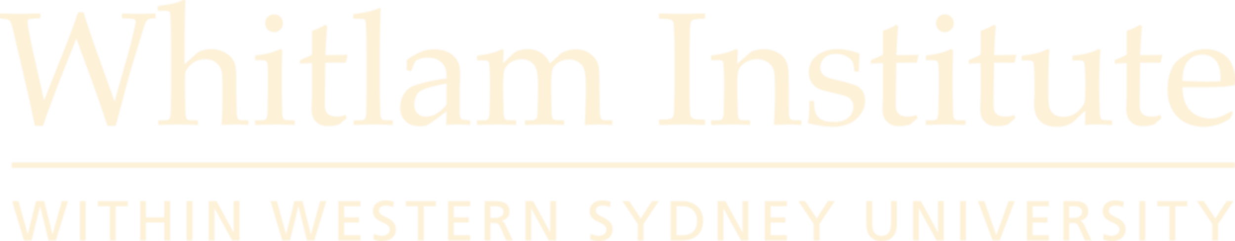 Logo of Whitlam Institute within Western Sydney University