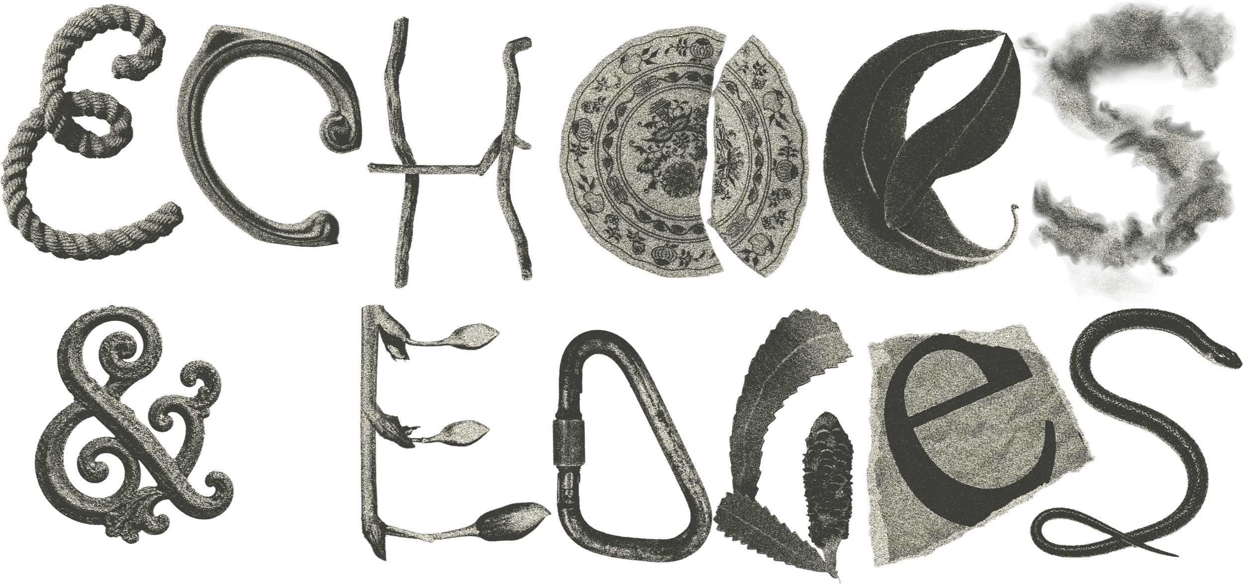 Decorative metal sign with the words 'Coffee Shop' in stylized letters, including a coffee cup, leaf, and intricate swirl designs.