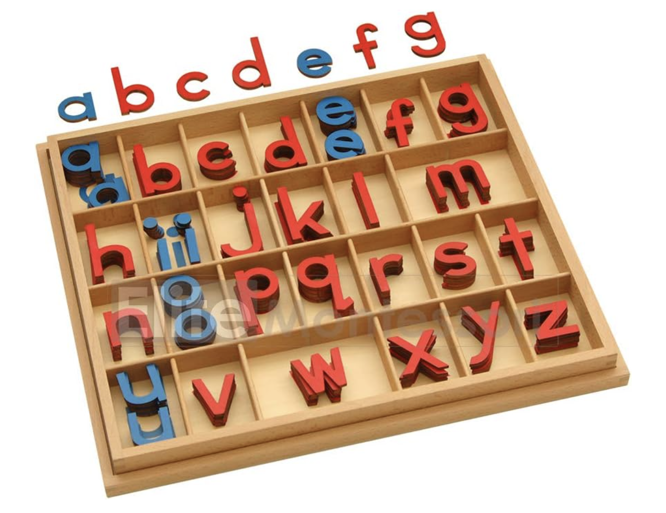 Elite Montessori Wooden Movable Alphabet