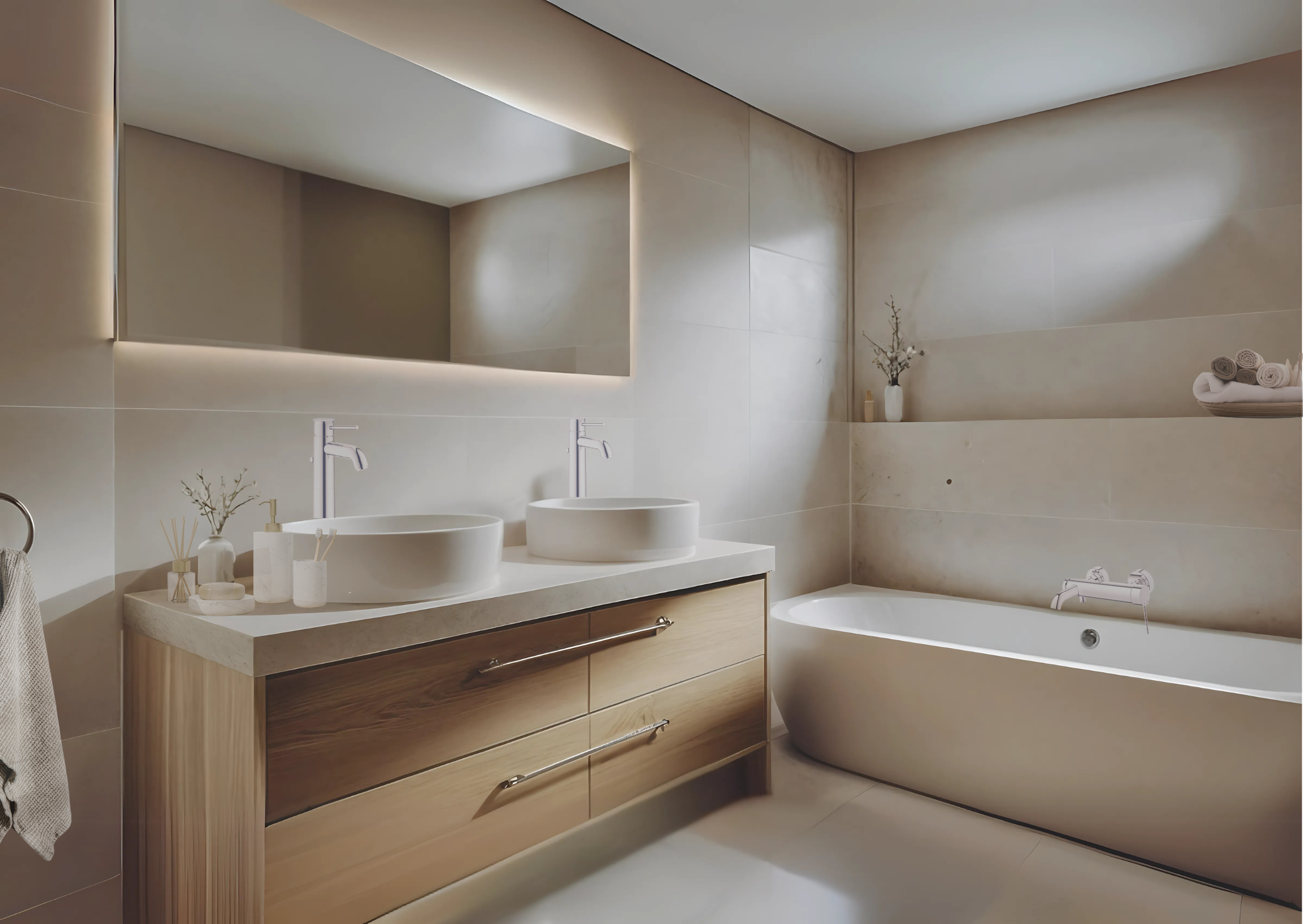 fürdőszoba design lakberendezés