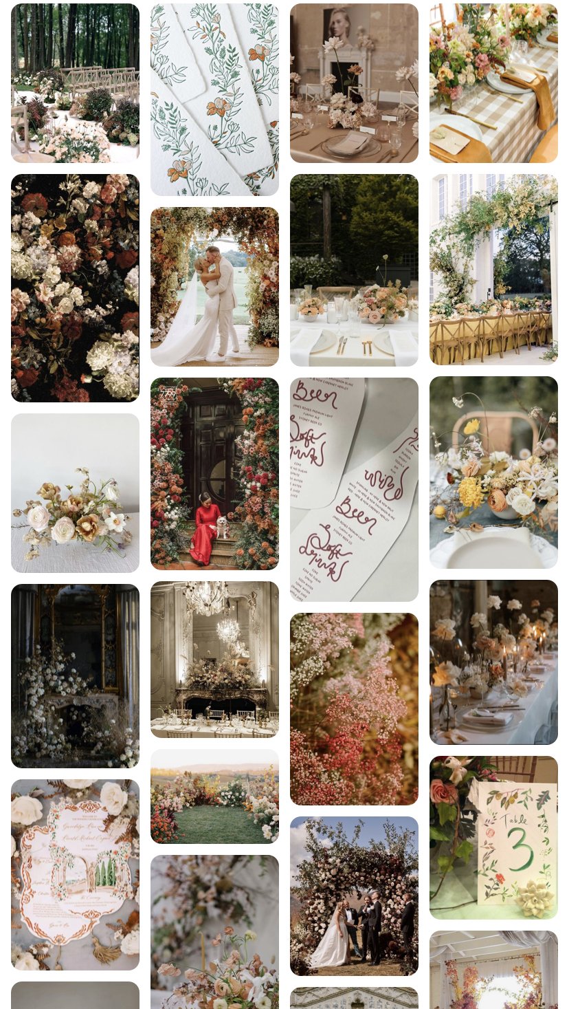 In Awe Design Ideas &amp; Concepts - Autumnal Inspired