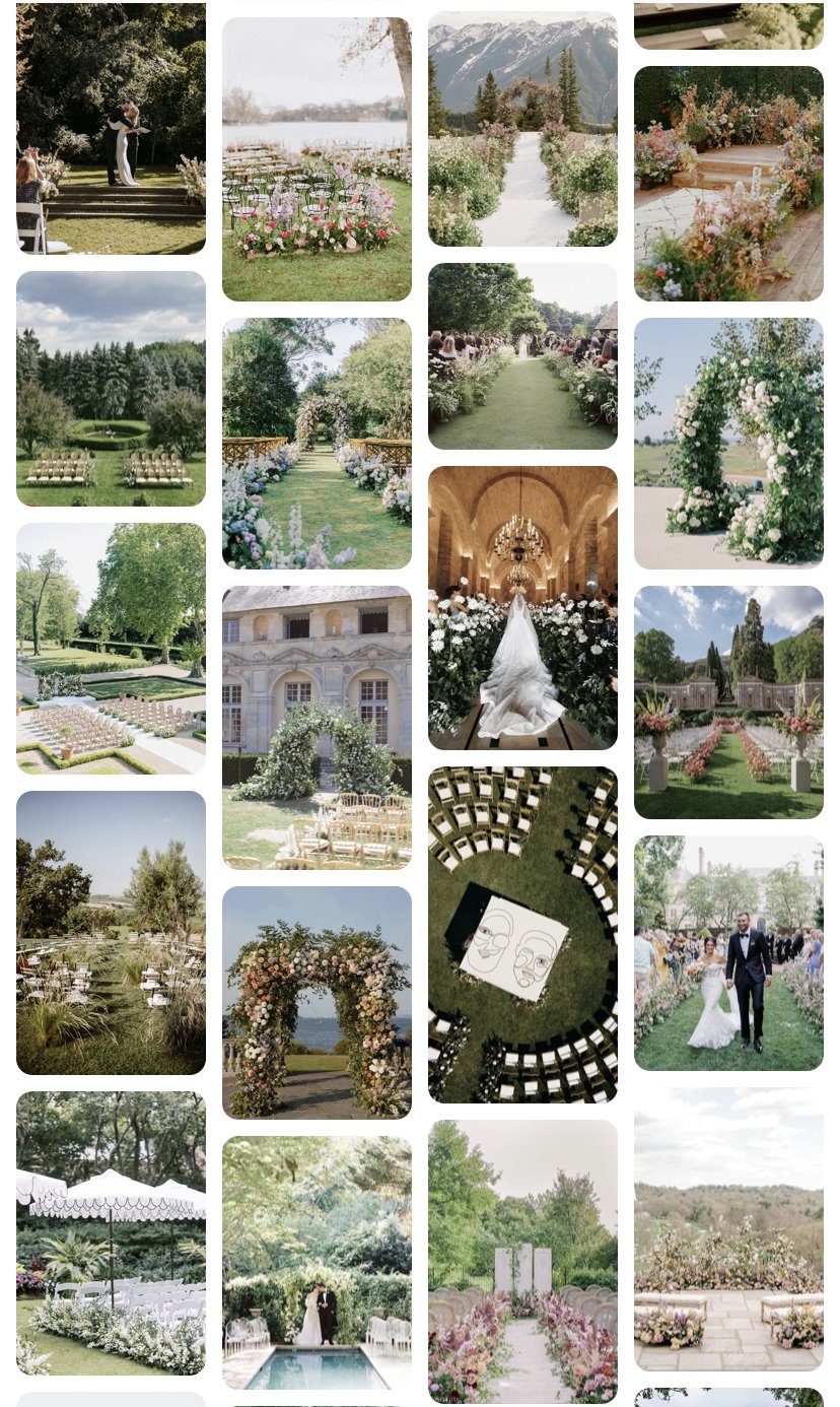 In Awe Wedding Ceremony Inspiration