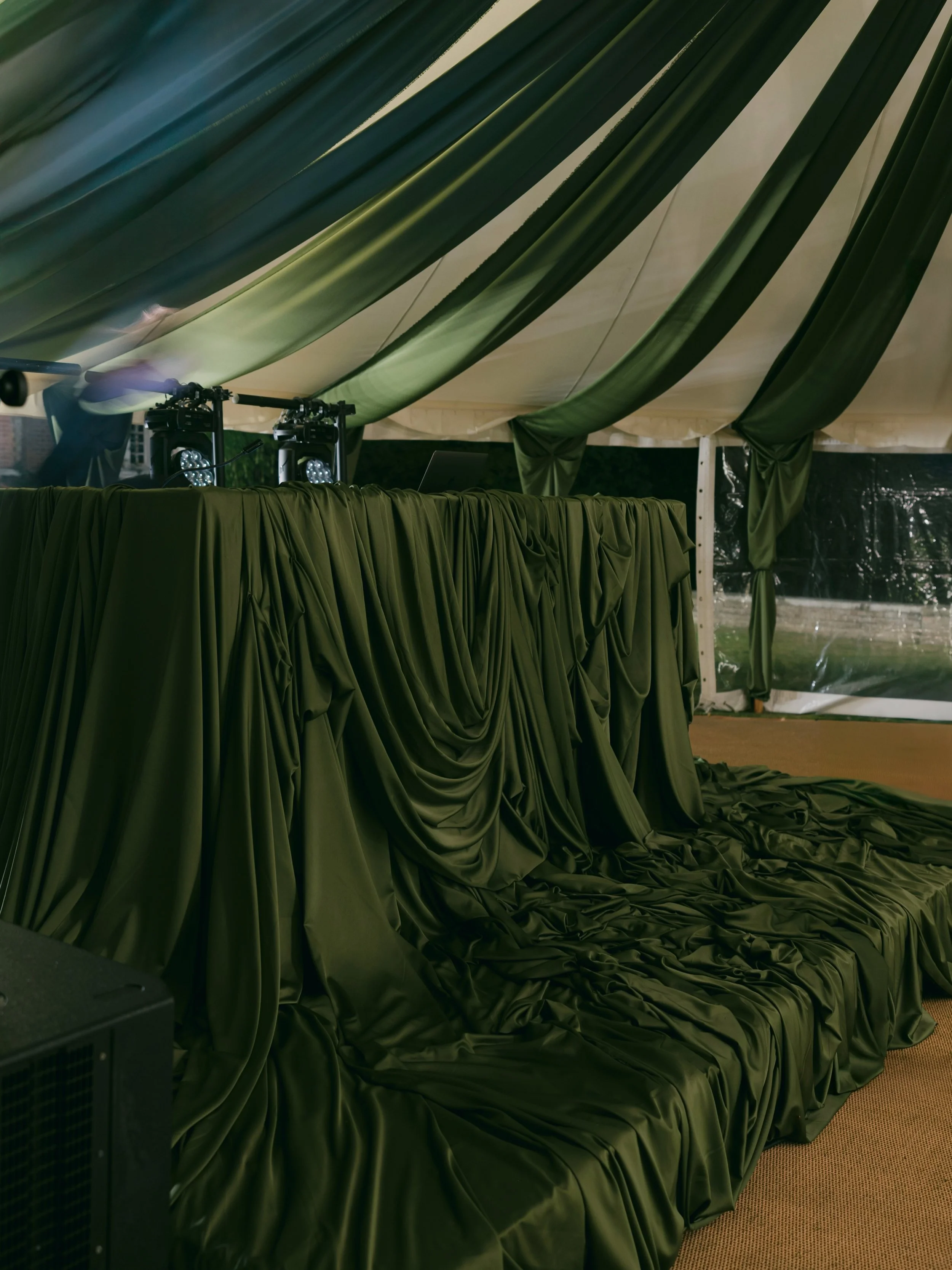 Nearly 1 year ago today we transformed one half of a pole marquee structure into a Parisian afterparty space for C&amp;P!

After learning that the groom&rsquo;s favourite film was Moulin Rouge and that they both adore Paris, the design ideas began to